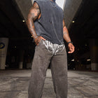 Dark Wave Joggers - Hunter Green Wash