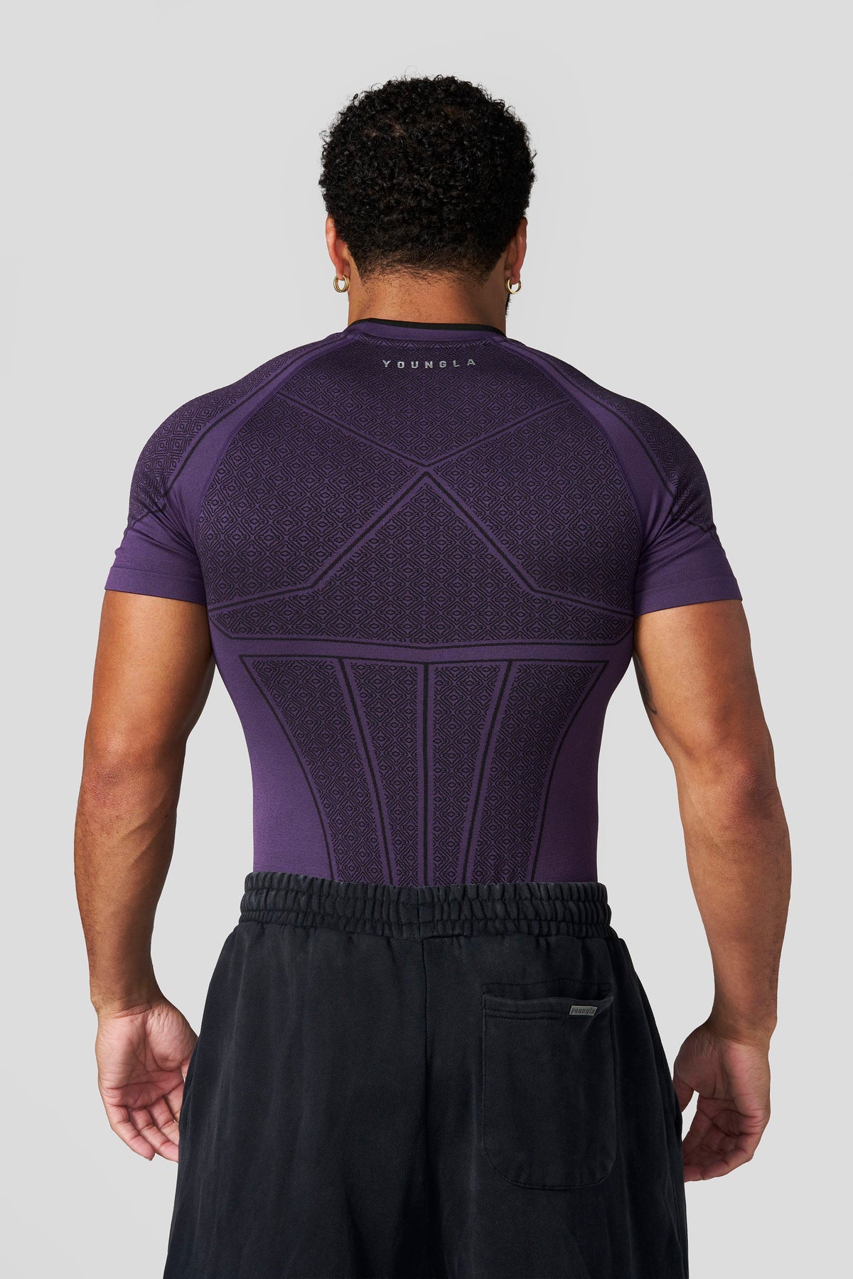 4259 - Batman Compression Tees - Purple Limited Edition - APP ONLY